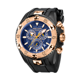 Rose Gold 52mm Big Dial Men's Quartz Chronograph Watch For Men - REEF TIGER Aurora RGA303 Multi-Function Sports Watch
